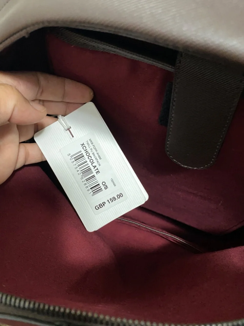 Baker Brown Essentle Laptop Backpack